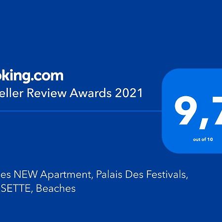 Cannes New Apartment, Palais Des Festivals, Croisette, Beaches Екстер'єр фото